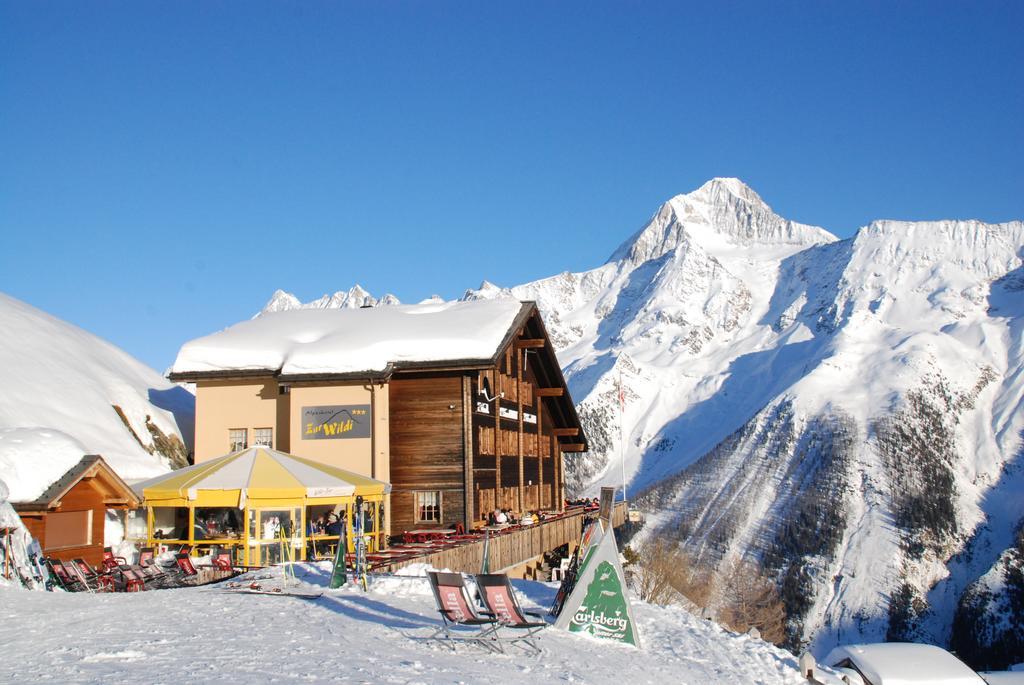Alpenhotel Zur Wildi Lauchernalp Wiler Extérieur photo