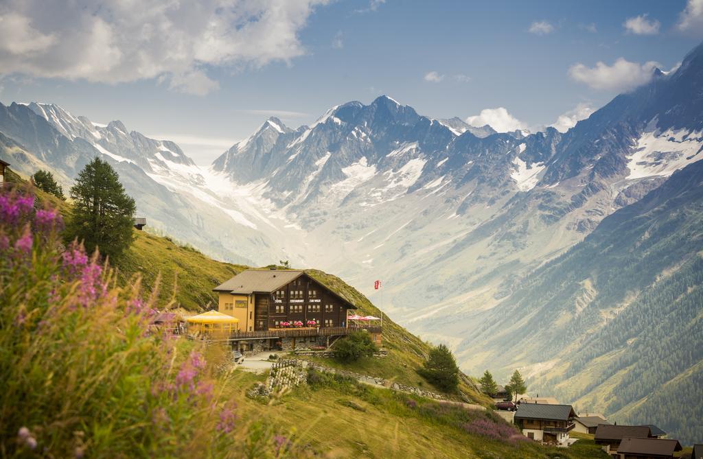 Alpenhotel Zur Wildi Lauchernalp Wiler Extérieur photo